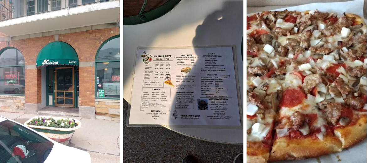 All Messina Pizza & Bakery Menu